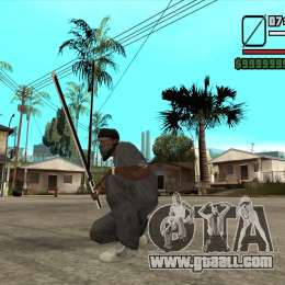 Sasuke sword for GTA San Andreas second screenshot