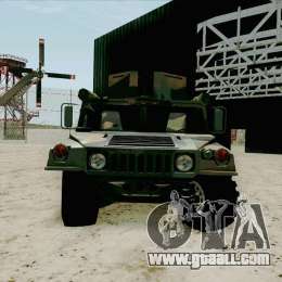 Hummer H1 for GTA San Andreas back view