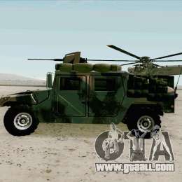 Hummer H1 for GTA San Andreas left view