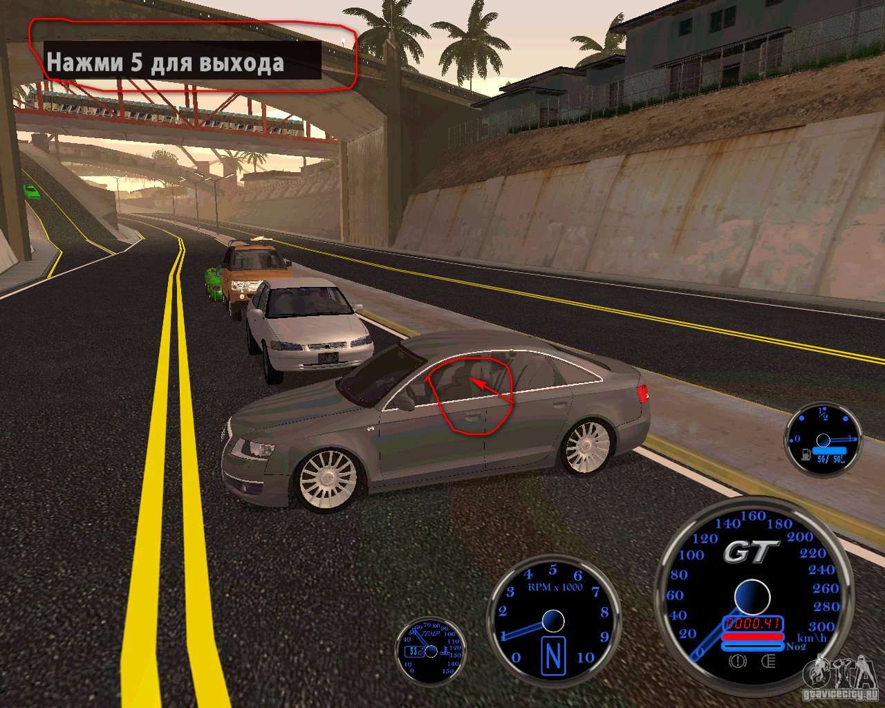 Русификатор для Pimp My Car FIXED для GTA San Andreas третий скриншот.