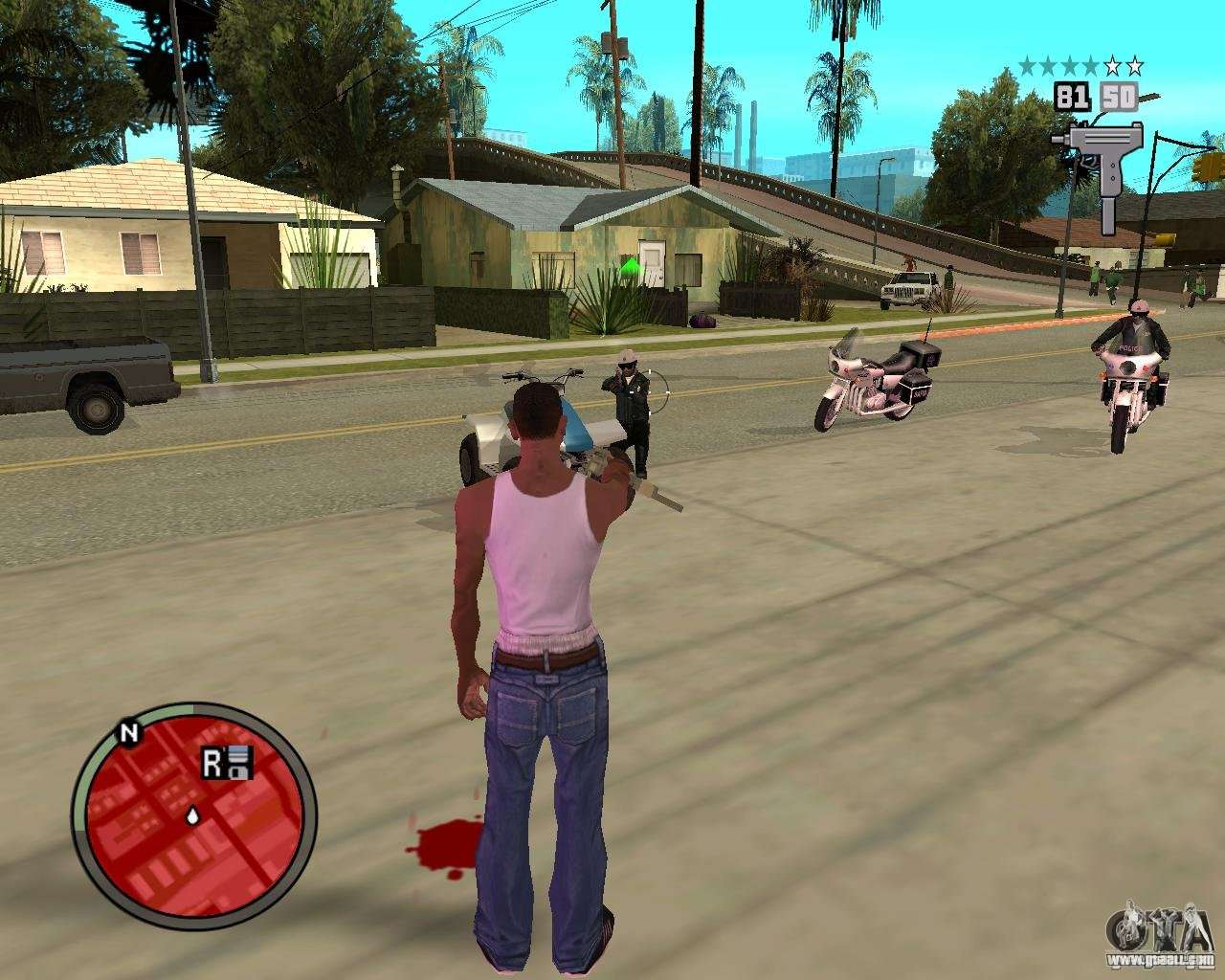GTA IV HUD for GTA San Andreas