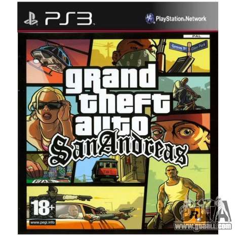 Late ports of GTA SA PS3 version in America