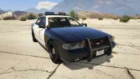 GTA 5 Vapid Police Cruiser - front view