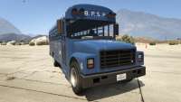 GTA 5 Vapid Prison Bus - front view