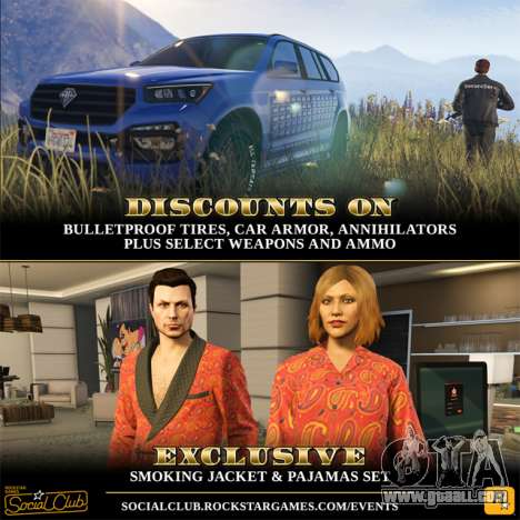Exclusive content and special offers in GTA Online