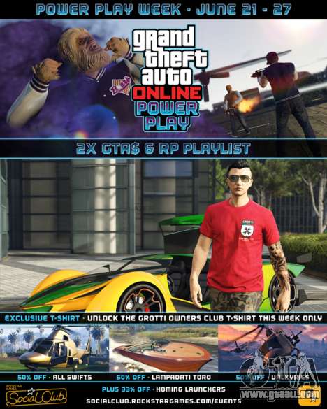 Another weekly event in GTA Online