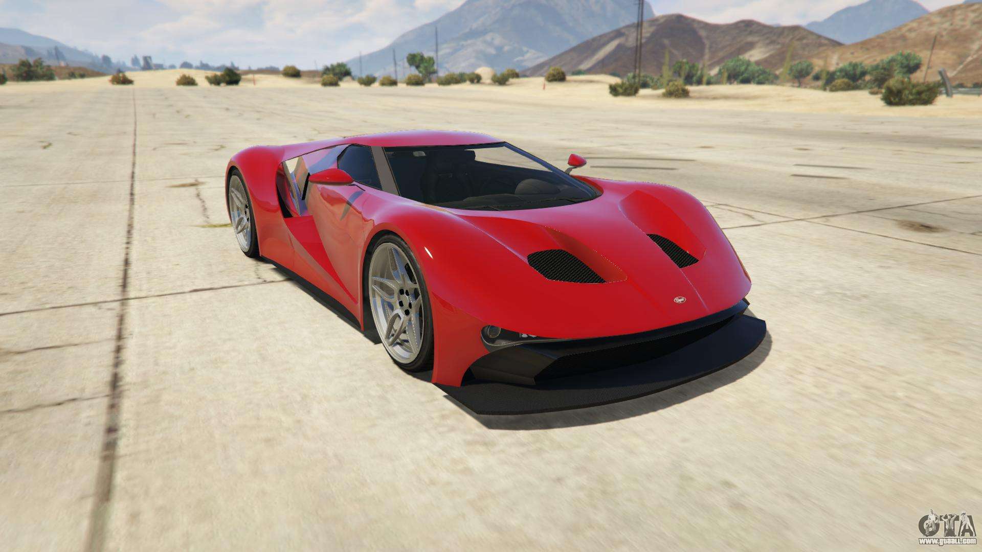 Vapid FMJ from GTA Online - front view