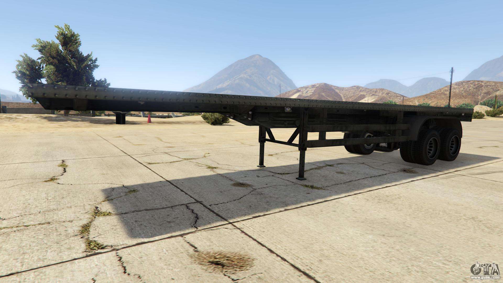 Flat Trailer from GTA 5