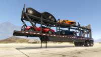 Car Trailer from GTA Online front view