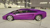 Pegassi Infernus Classic from GTA Online side view