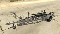 Boat Trailer from GTA 5 front view