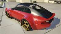 Pfister Comet Retro Custom from GTA Online rear view