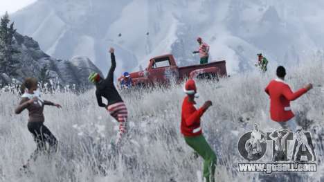 New year holidays in GTA Online