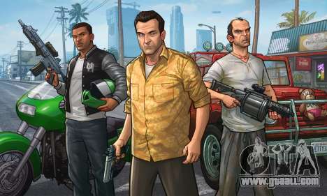 The numbers of all the key characters in GTA 5