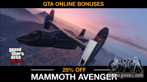Mammoth Avenger at the discount price in GTA Online