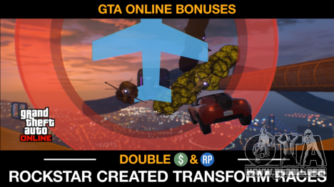 Transformation races in GTA Online
