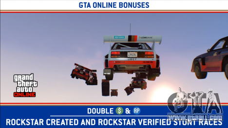 Double payouts in GTA Online