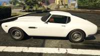 Grotti GT500 GTA 5 side view