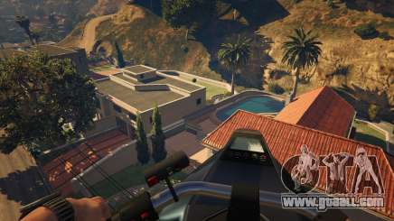Flying on a motorcycle in GTA online