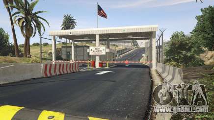 How to get to the military base in GTA 5