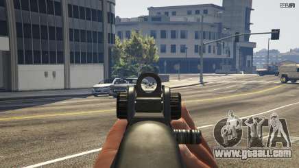 The crosshair in GTA 5