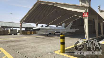 A military plane in GTA 5