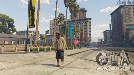 The character in GTA 5 Online