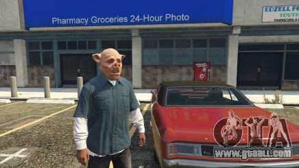 The pig mask GTA 5