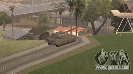 Stealing a tank in GTA SA