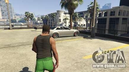 Stealing a car from GTA5