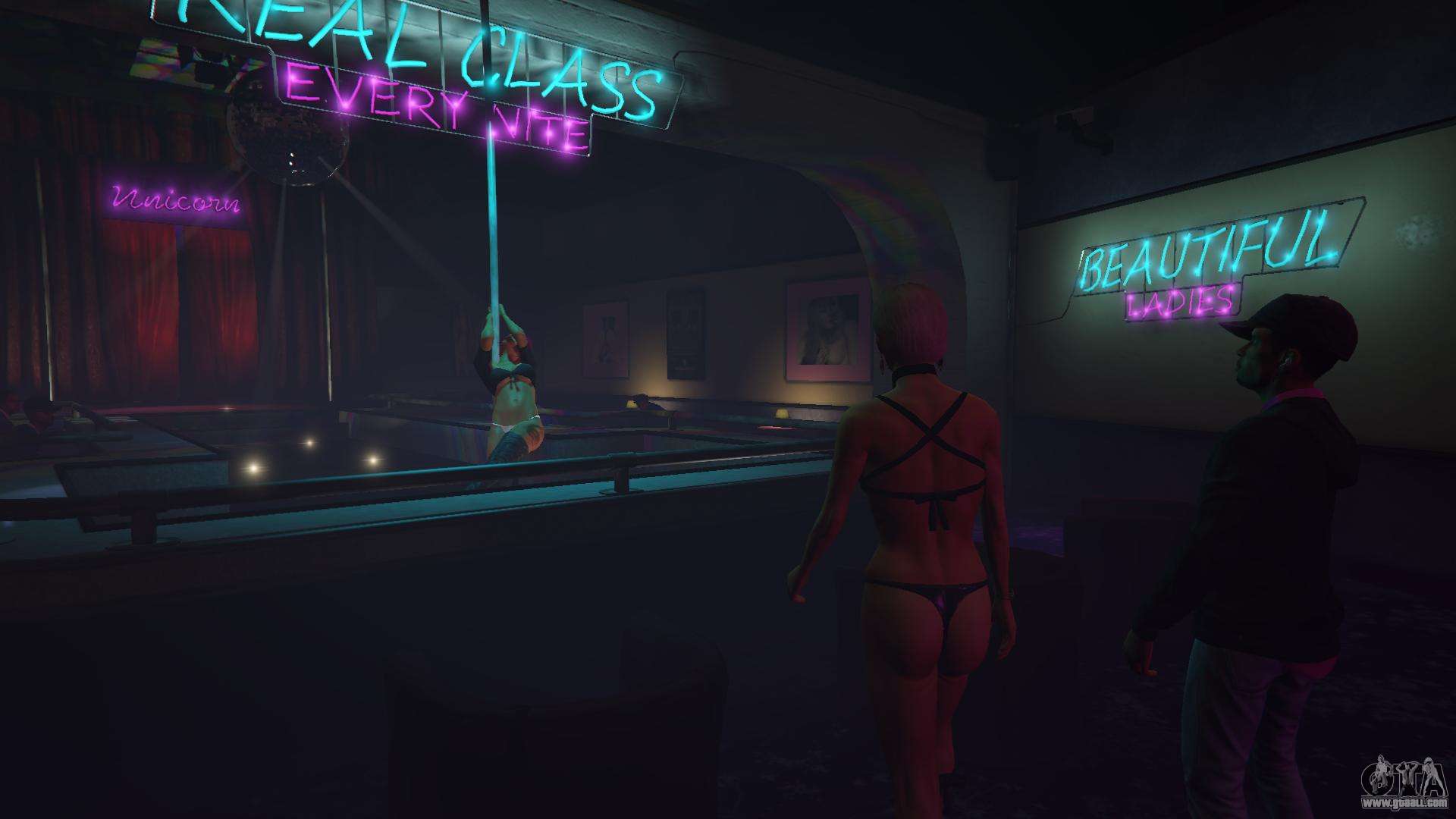 gta 5 strip club map