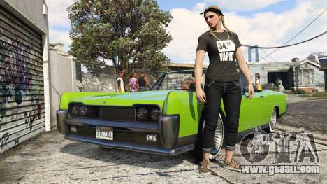 Free T-shirt in GTA Online