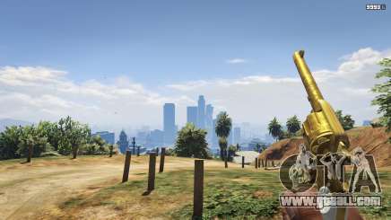 Golden gun in GTA 5