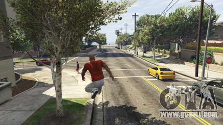How to do parkour in GTA 5
