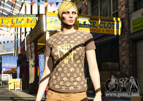 Free T-shirt in GTA Online