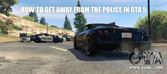 how to escape police in gta 5 cheat