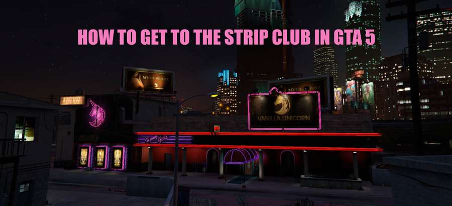 gta 5 strip club map