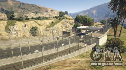 Way to the military base in GTA 5