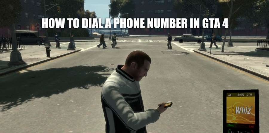 How to dial a phone number in GTA 4