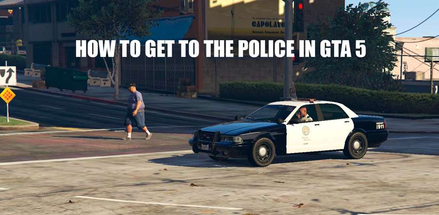 How to get to the police in GTA 5