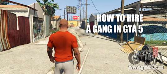 How to hire a gang in GTA 5