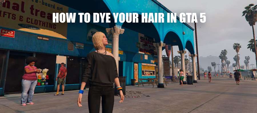 How to dye your hair in GTA 5