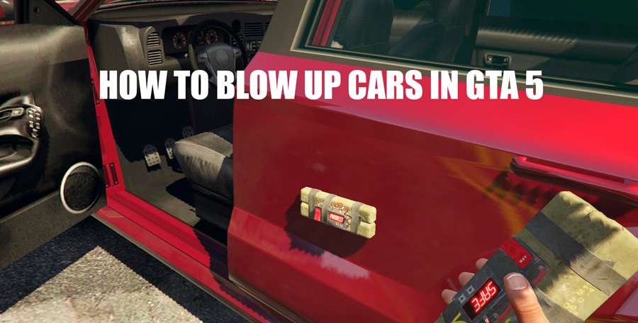 How to blow up a car in GTA 5