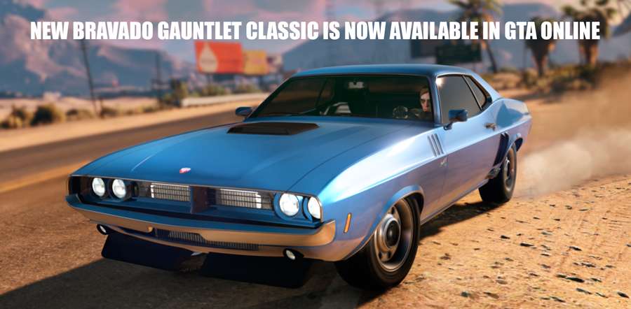 New Bravado Gauntlet Classic in GTA Online