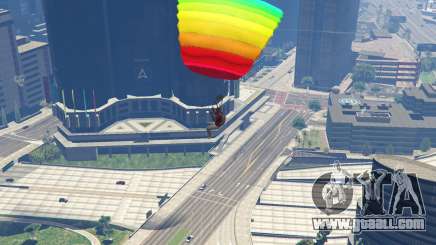 How to open parachute in GTA 5