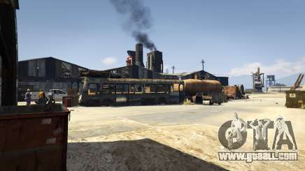 The junkyard in GTA 5