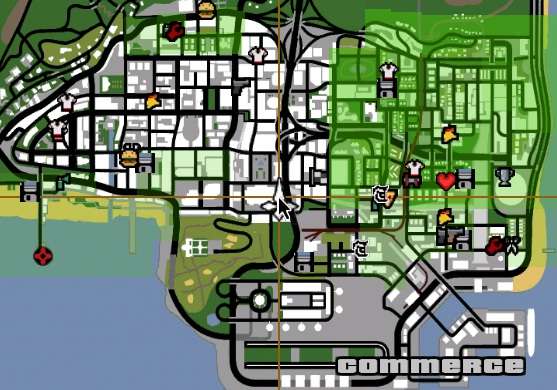 Where to find a police helicopter in GTA San Andreas