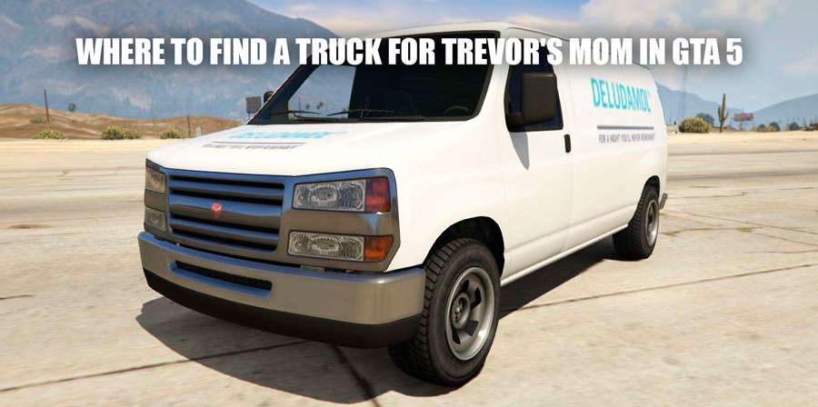 Truck for Trevor's mom GTA 5