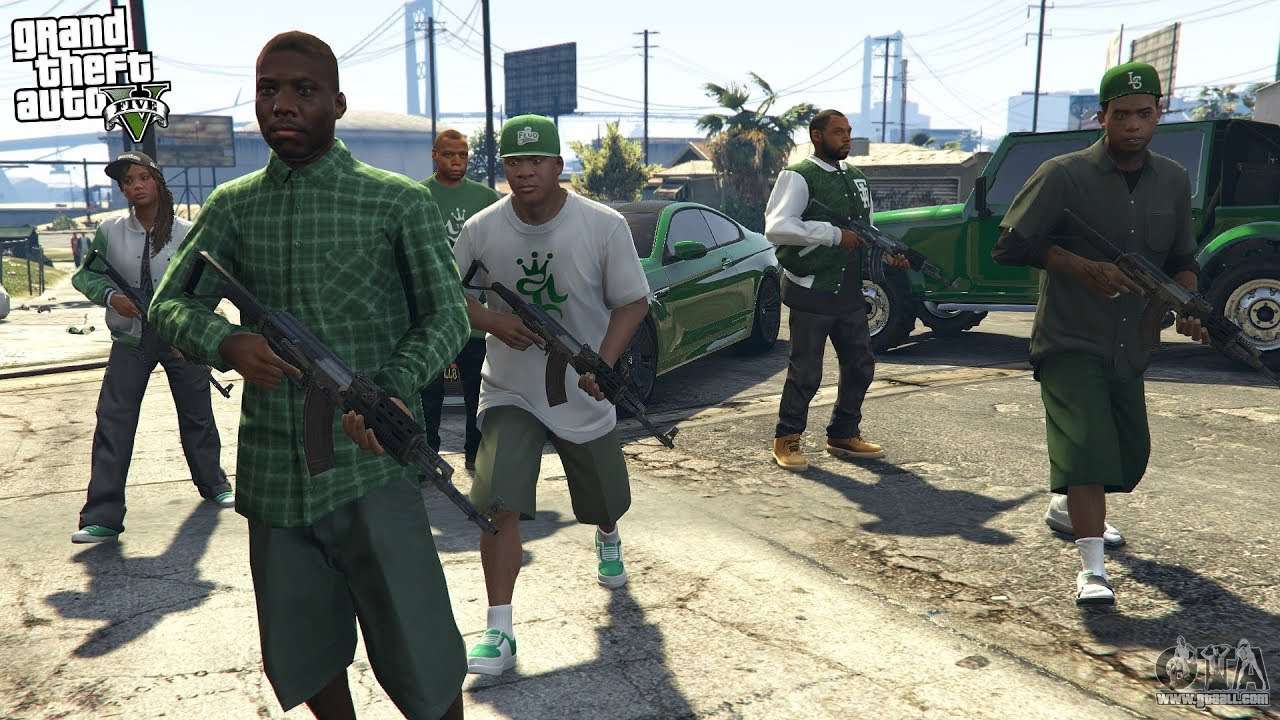 grand theft auto 5 gang wars