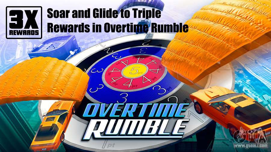 Soar and Glide to Triple Rewards in Overtime Rumble